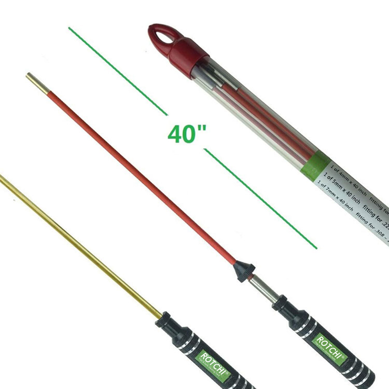 Alüminyum Saplı Hızlı Dönen Pvc Çelik Tabanca Temizleme Çubuğu