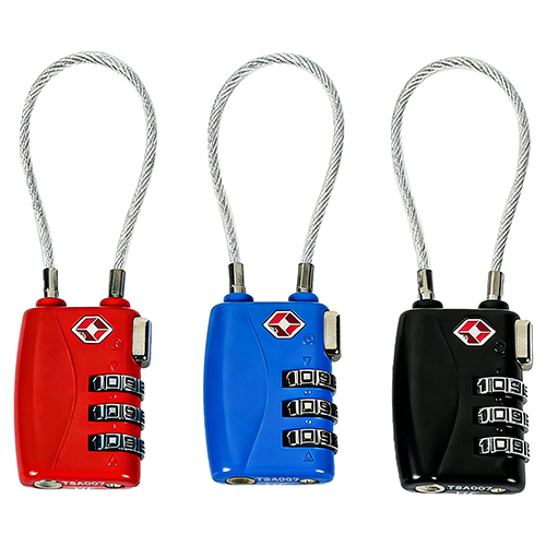 Silah ekranı güvenli kablo kilidi