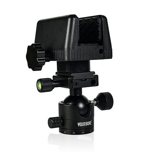 Alüminyum 360 Derece Top Kafa Çekim Eyer Dinlenme Kelepçesi Avcılık Çekim Sopa Monopod Tripod