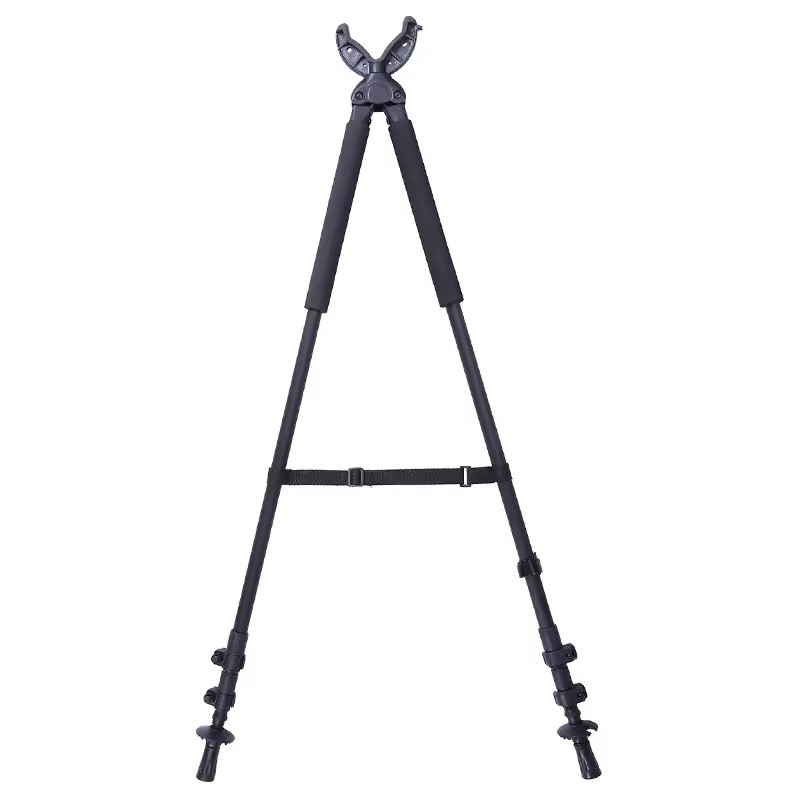 Açık Taktik Yüksekliği Ayarlanabilir Alüminyum Avcılık Aksesuarları Çekim Çubuğu