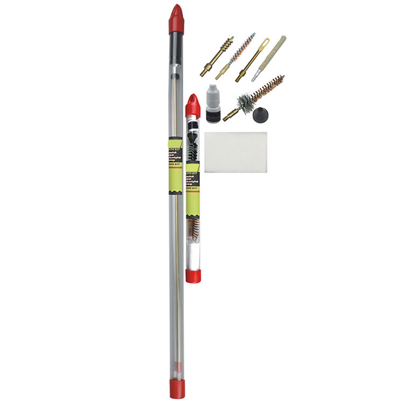Tüfek Temizleme Kiti Tek Parça Uzun Çubuk Asılı Tüp Paketi