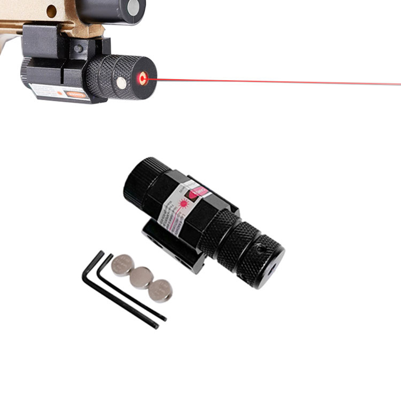 Taktik Glock Tabanca IR Lazer Görüş Tabanca Kırmızı Lazer Görüş Glock Tabancası için Picatinny Raylı