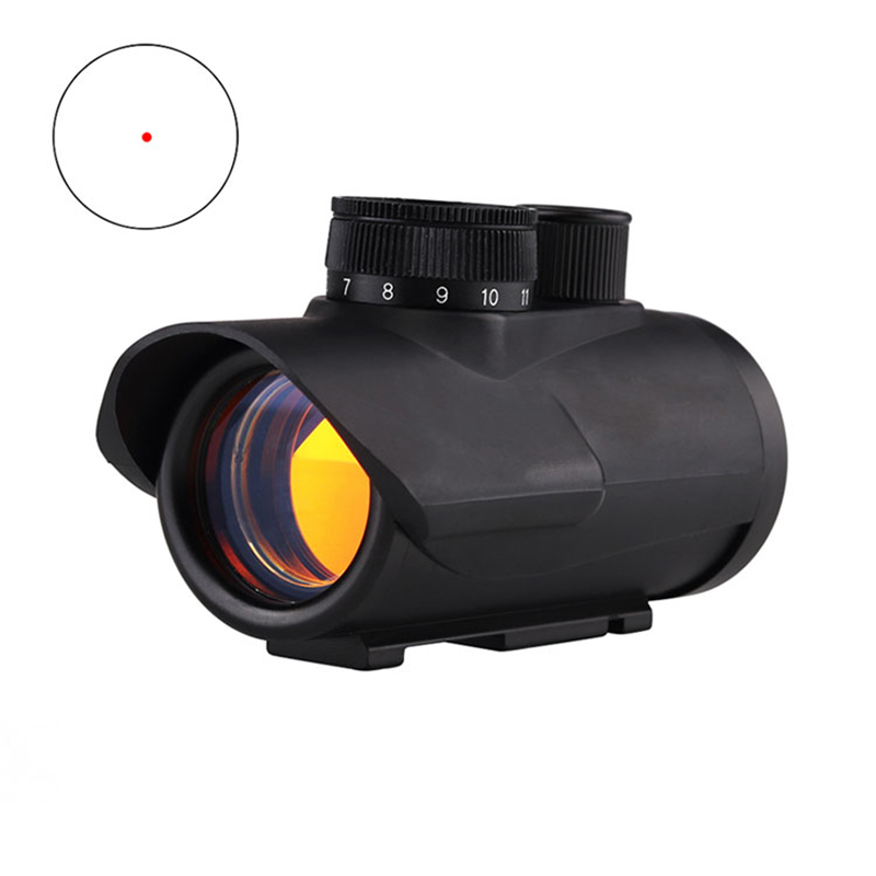 Taktik Avcılık 1x30 Kırmızı Nokta Holografik Görüş RGB Nokta Görüşü 11/20mm Picatinny Weaver Rail Montajlı