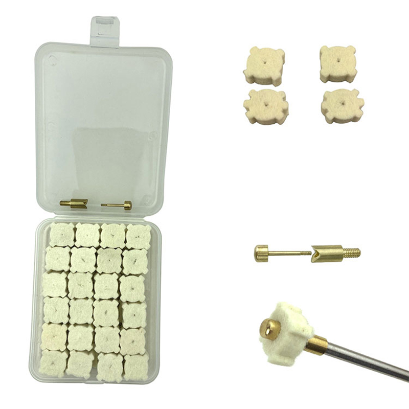 Tabanca Haznesi Temizleme için Yün Yıldızları Opp Plastik Kutu Paketi